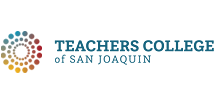 Teachers College of San Joaquin logo