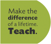 TEACH California slogan